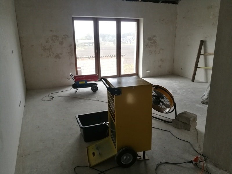 osuszanie po zalaniu Gdynia 