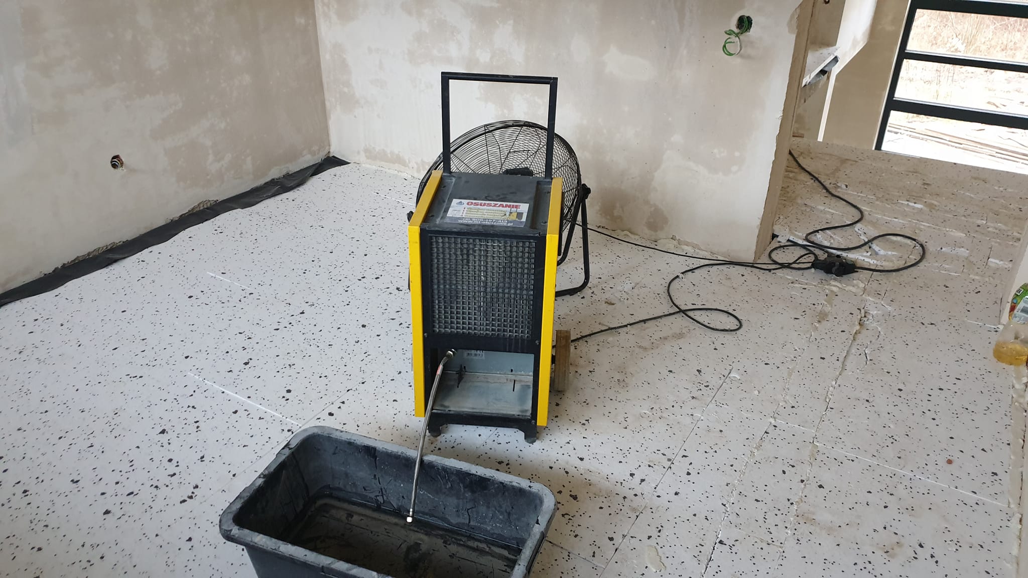 osuszanie po zalaniu Warszawa